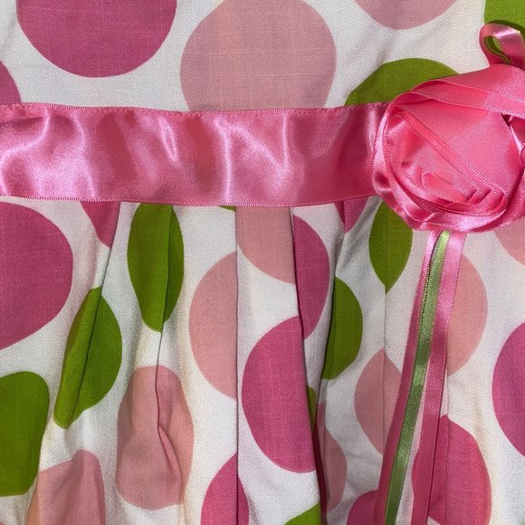 Rare Editions Polk a Dot Dress Size 16 - Picture 2 of 3